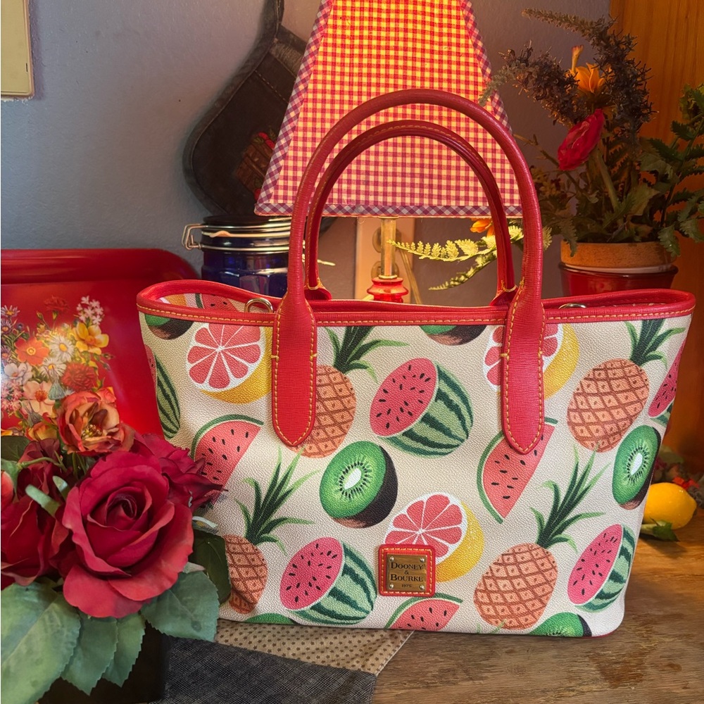 Dooney & Bourke Ambrosia Print Satchel/Crossbody